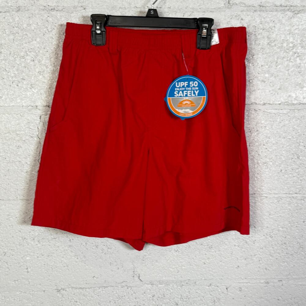 Columbia Men's 6" Back Cast III Upf 50 Water Short red spark, Small